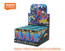 Blokees Marvel Hero Spider Man Galaxy Version 05 Blind Box Assembly Model Kits