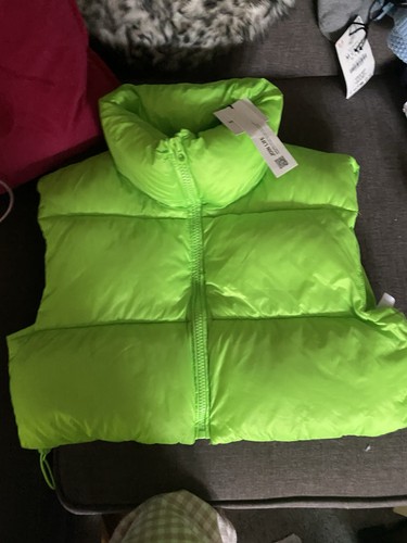 Zara cropped puffa jacket - cropped,