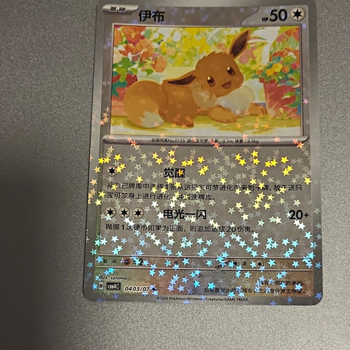 Pokémon tcg eevee holo - pokémon,