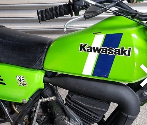 Kawasaki ke125 decals - kawasaki,