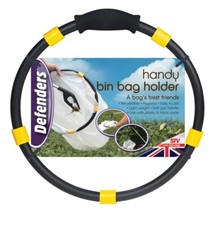 Black handy hoop ring sack - hoop, bin