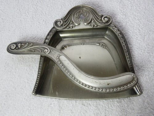 Vintage silver colour table - vintage,