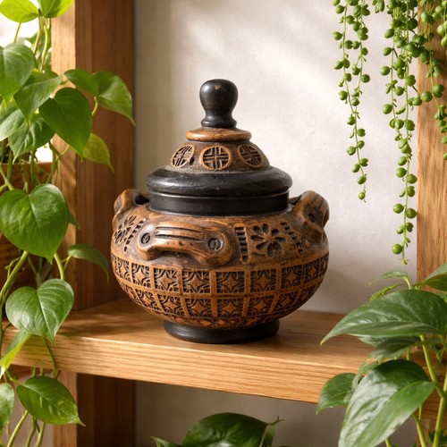 Vintage tribal terracotta - ,