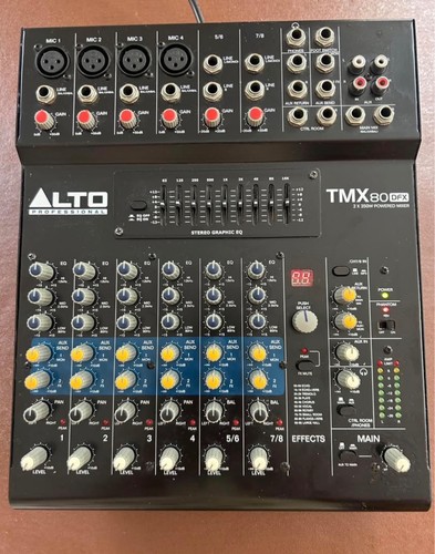 Alto tmx80 channel powered - alto,