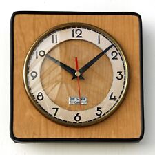 NEW 19cm Retro Style Wall Clock - Mid Century Style Vintage French Formica Gift
