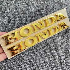 Gold/Silver 3D Honda
