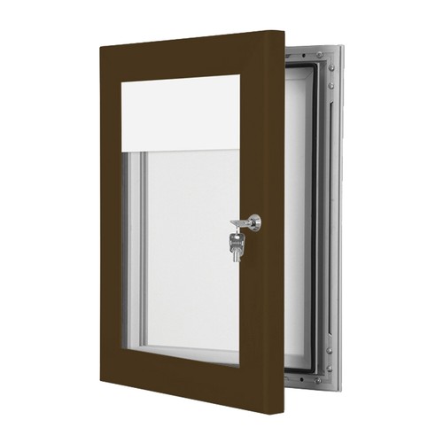 Brown menu light boxes - light,