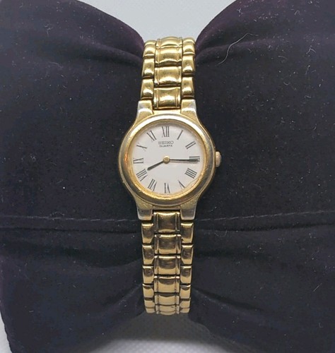 Vintage seiko v401 0091 gold - seiko, v401-0091