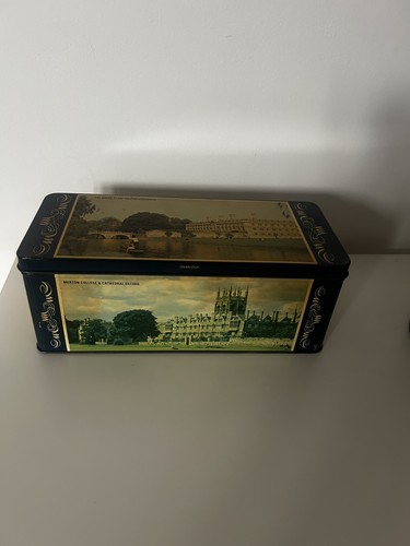 Vintage biscuit tin oxbridge - vintage,
