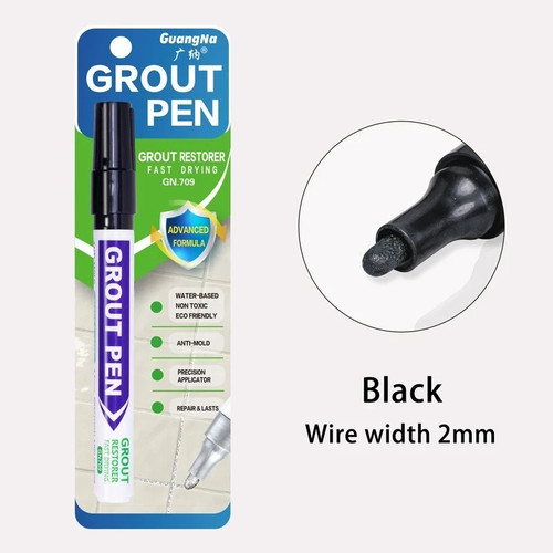 Tile grout whitening - 3x,