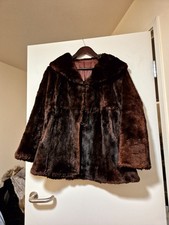 real fur coat vintage