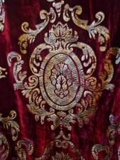 Vintage Silk Velvet Rich