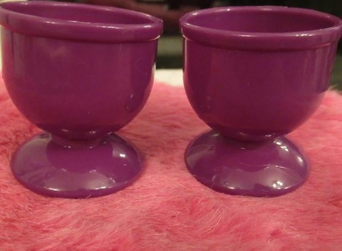 Pair dark purple - pair, of