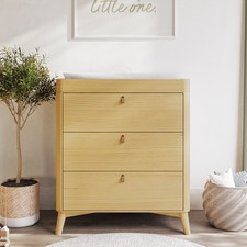 Wooden Changing Table in Oak