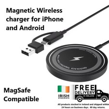 Wireless Charger MagSafe Pad for iPhone Android Samsung LG Huawei Google Nexus