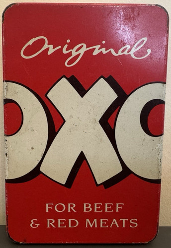 Vintage oxo cube collectible - oxo,