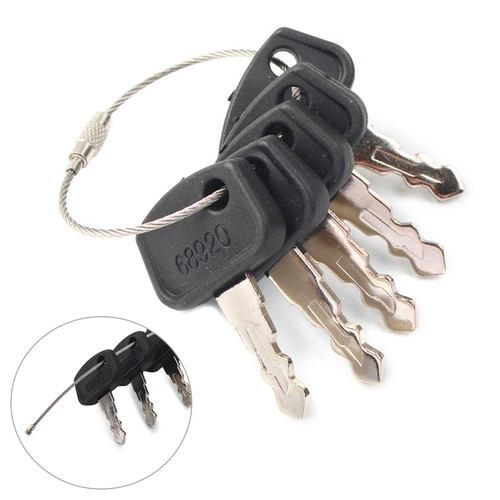 Ignition keys 5pcs fit kubota - keys,