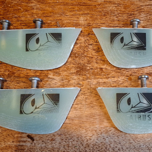 Airush kiteboarding fins - kiteboarding,
