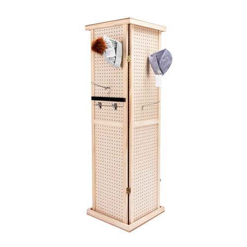 Pegboard tower display sided - tower,