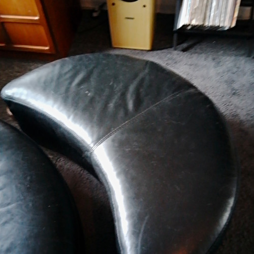 Dfs snuggle black leather - dfs,