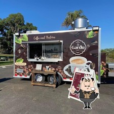 Sleek Mobile Coffee Truck – Perfect for Street Coffee or Event Catering