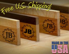 Branding Iron - 1.5" Round Custom Initials w/Saw for Wood or Leather Stamp