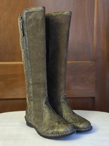 Clarks knee high boots - boots, womens