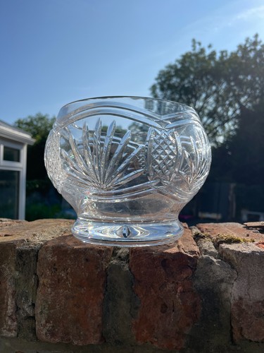 Large tyrone crystal footed - large,