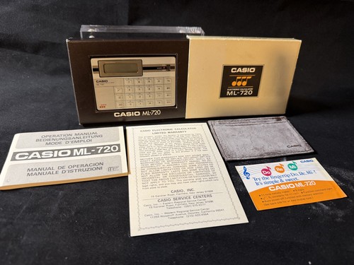 Rare 1979 vintage casio 720 - rare,