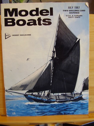 Vintage model boats magazine - model,