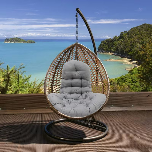 Egg chair cushion - cushion, tongue