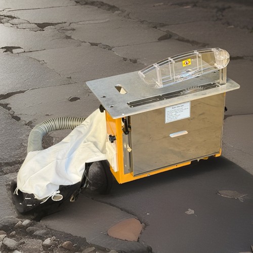 Electric sliding table saw - electric,