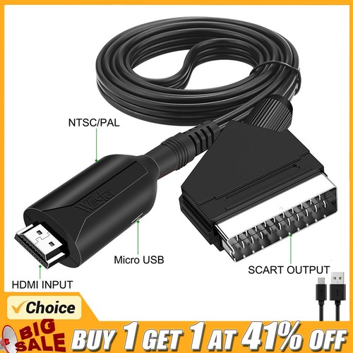 Scart hdmi converter - to,