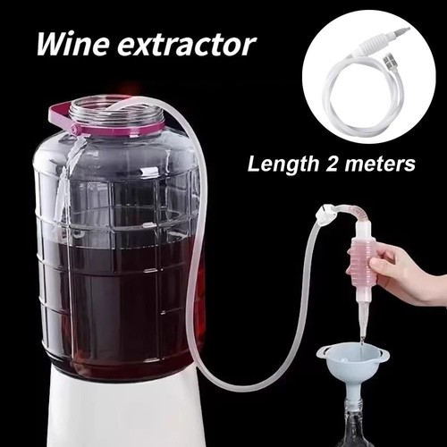 1pcs plastic brewing siphon - plastic,