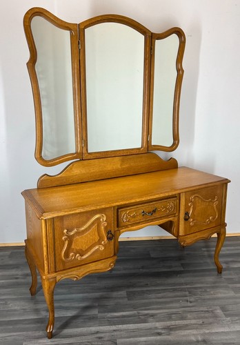 Dressing table with mirror - with,