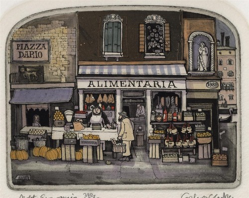 Graham clarke pencil signed - clarke,