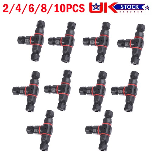 10pk waterproof way t pole - 3-way, t-pole