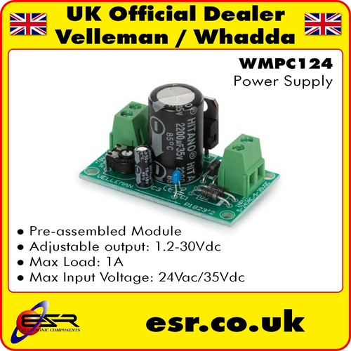 Whadda wmpc124 power supply - power,