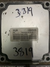 OPEL ASTRA G ENGINE CONTROL UNIT ECU 12242020 DZJR HSFI-2.1
