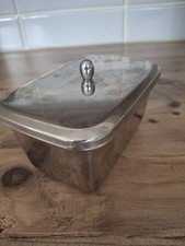 Stainless Steel Butter Dish