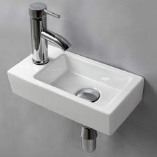 Wall Hung Basin Sink Small