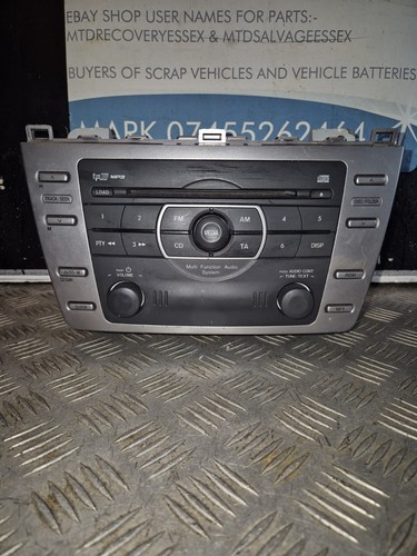 2008 mazda radio mp3 cd - mazda, 6