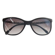 CHANEL  COCO Mark sunglasses Plastic  Ladies [Used]