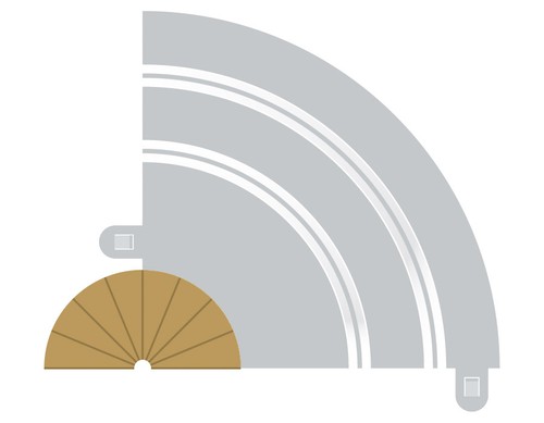 Scalextric c8279 radius - radius, 1