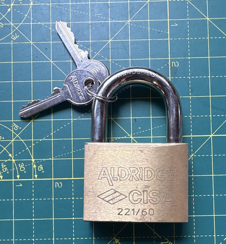 Aldridge cisa 221 brass - cisa,