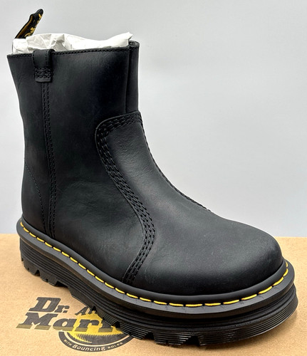 Martens black zebzag - dr,