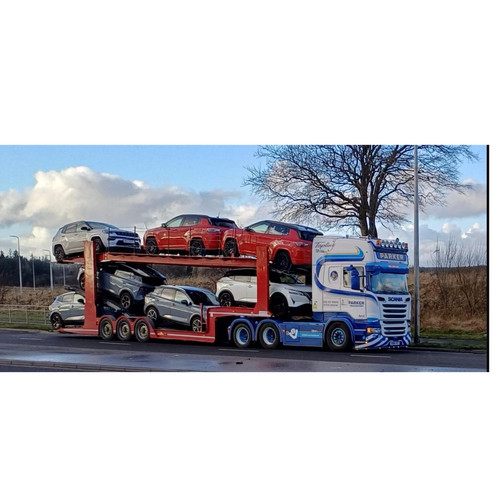Transporter engineering car - transporter,