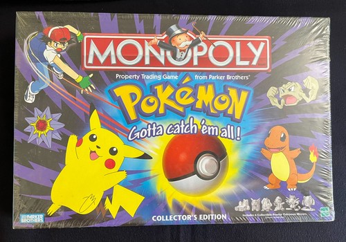 Pokemon monopoly collectors - monopoly,