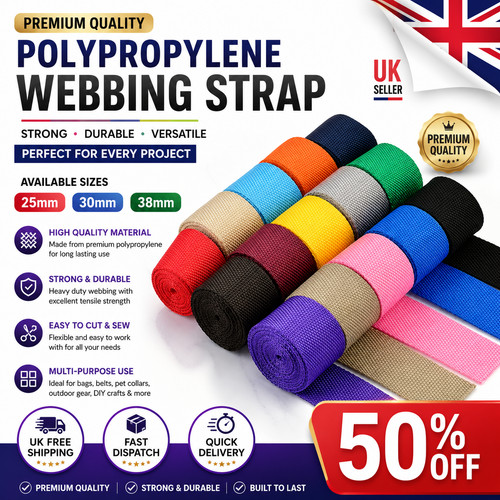 Cotton webbing tape - cotton, belting