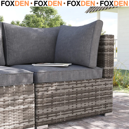 Rattan corner sofa chair with - chair,
